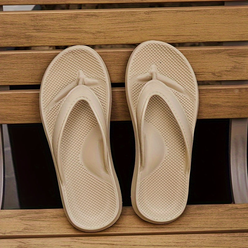 ARCHIES Women's Elegant Arched Support Flip-Flops with EVA Soft Cushion - Non-Slip Arch Support Shoes, Machine Washable & Durable Beach Shoes for Summer, Brown/Black/White, Casual & Semi-Formal Wear, Comfortable Indoor/Outdoor Shoes