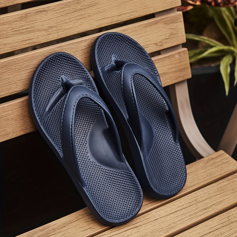 ARCHIES Women's Elegant Arched Support Flip-Flops with EVA Soft Cushion - Non-Slip Arch Support Shoes, Machine Washable & Durable Beach Shoes for Summer, Brown/Black/White, Casual & Semi-Formal Wear, Comfortable Indoor/Outdoor Shoes