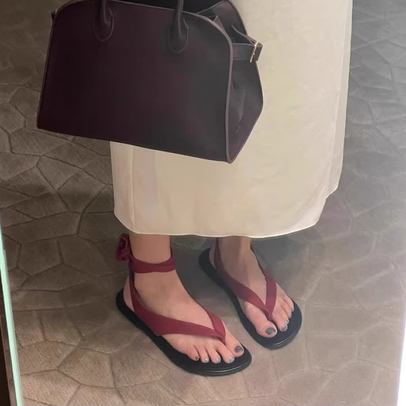 Women's 2024 New Design EVA Slip-Resistant Arch Support Sandals - Open-Toe Slides with Cushioned Insole, Beige & Black Casual Beach Shoes, Arch Support & Non-Slip Sole for Walking, Office, Casual Attire - Comfortable Flip Flops with Secure Strap Closure,