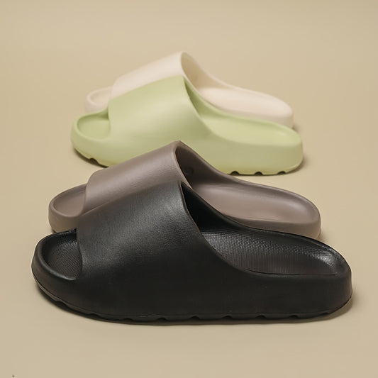 Men's Fashion EVA Slides - Non-Slip, Soft Sole Sandals for Indoor/Outdoor Use