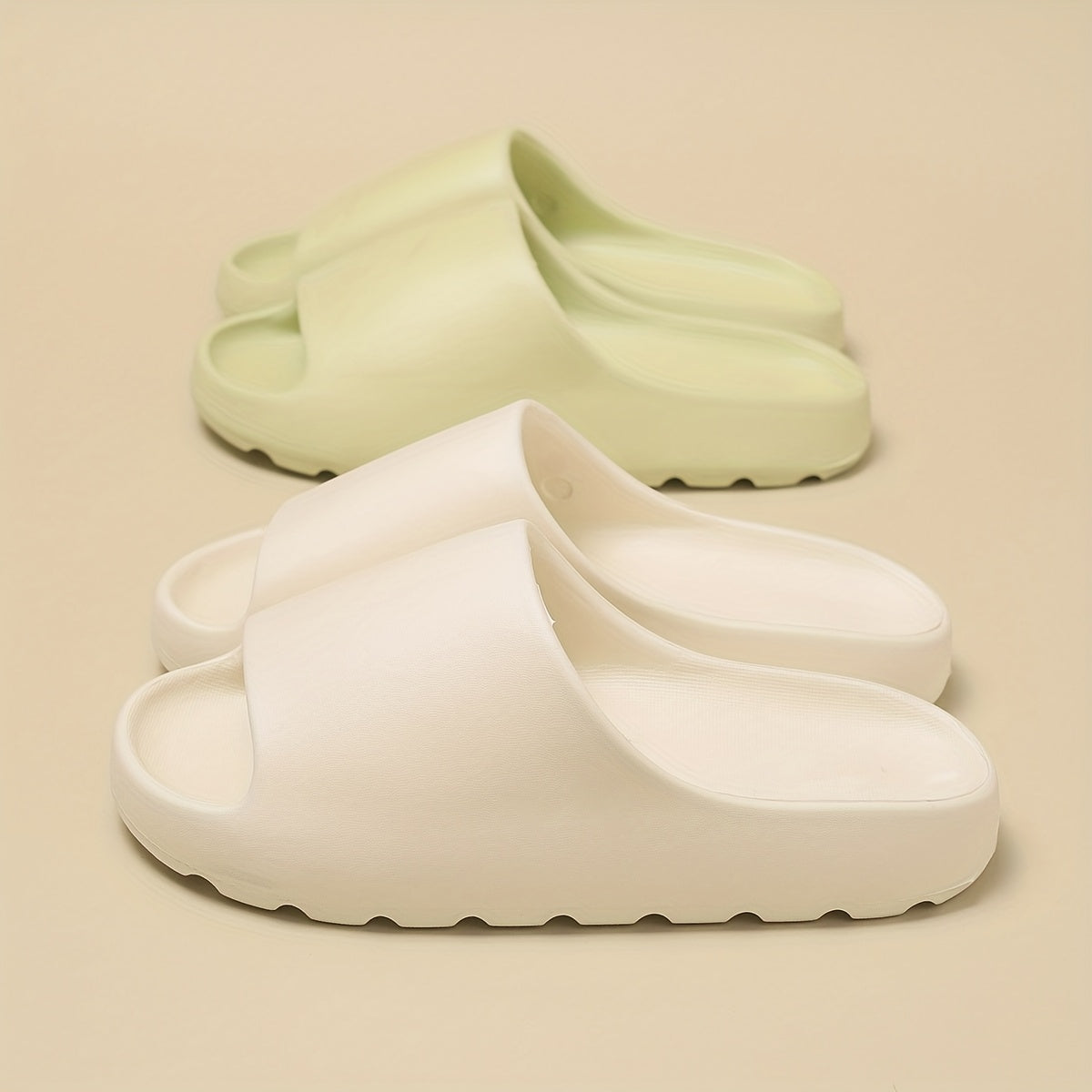 Men's Fashion EVA Slides - Non-Slip, Soft Sole Sandals for Indoor/Outdoor Use