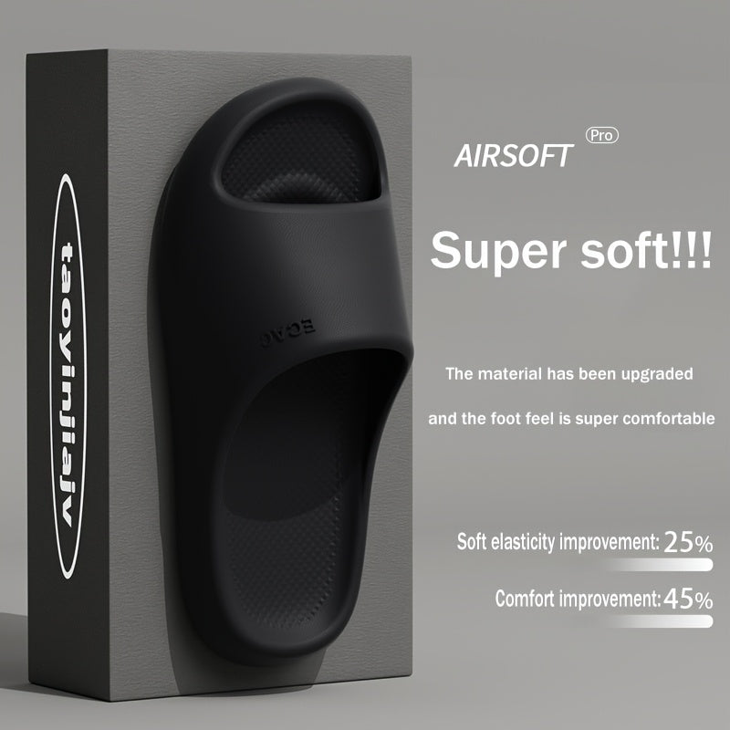 EVA Slides - Comfortable, Non-Slip, Odor-Resistant for Indoor/Outdoor Use - Perfect for Shower & Casual Wear, Thick Sole, Home