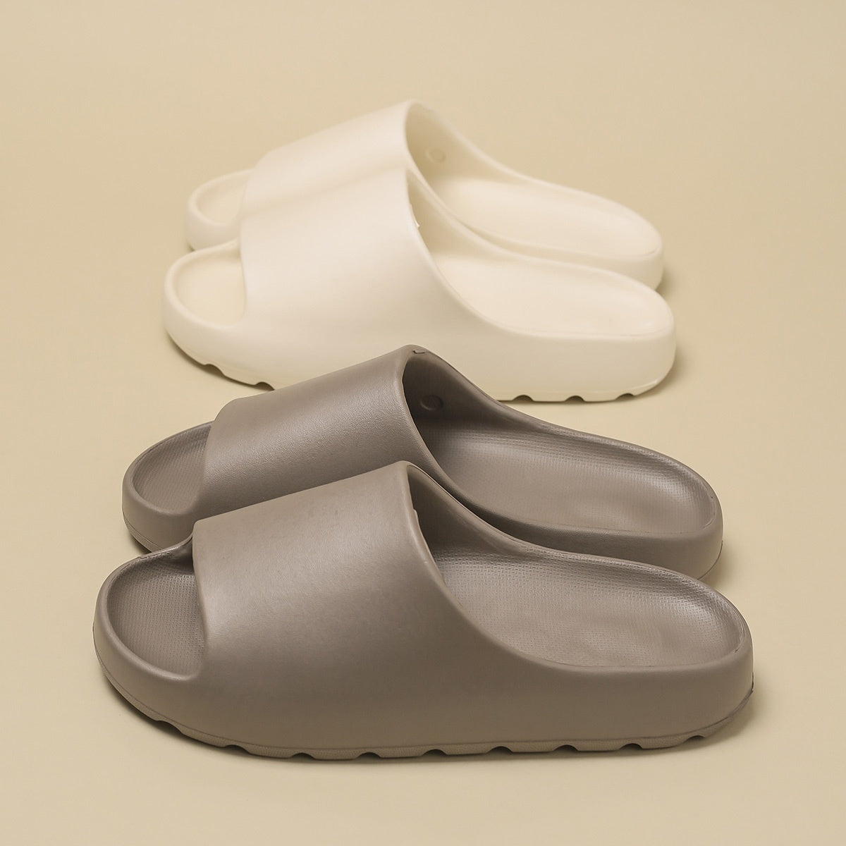 Men's Fashion EVA Slides - Non-Slip, Soft Sole Sandals for Indoor/Outdoor Use