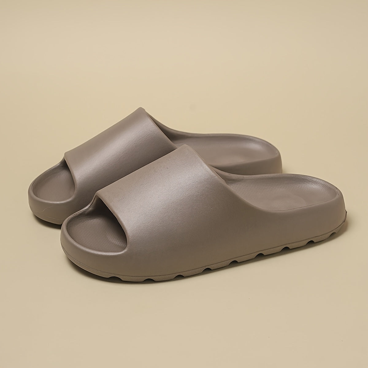 Men's Fashion EVA Slides - Non-Slip, Soft Sole Sandals for Indoor/Outdoor Use