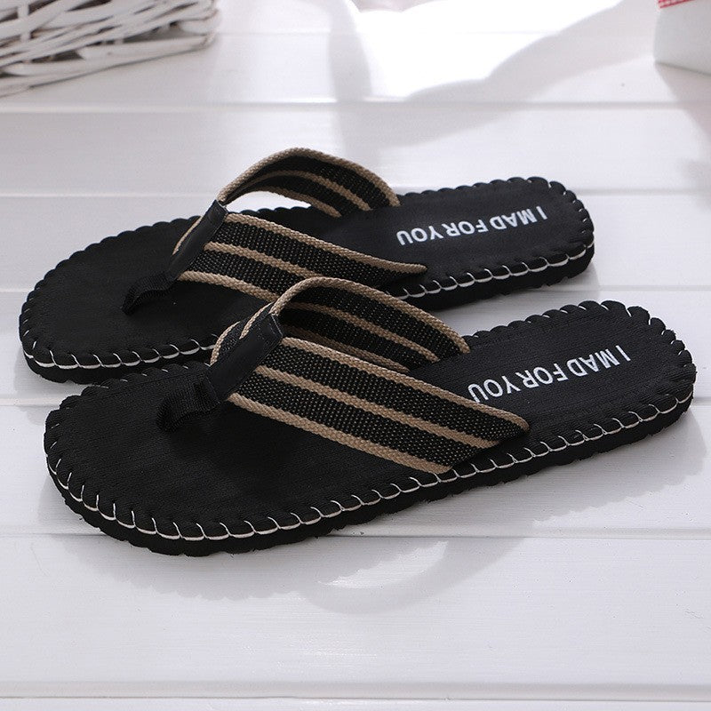 Latest Fashion Men's Summer Beach Sandals Flat Thongs Flip Flops Slippers