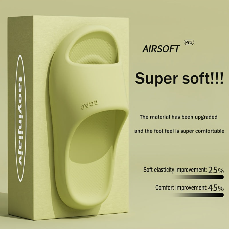 EVA Slides - Comfortable, Non-Slip, Odor-Resistant for Indoor/Outdoor Use - Perfect for Shower & Casual Wear, Thick Sole, Home