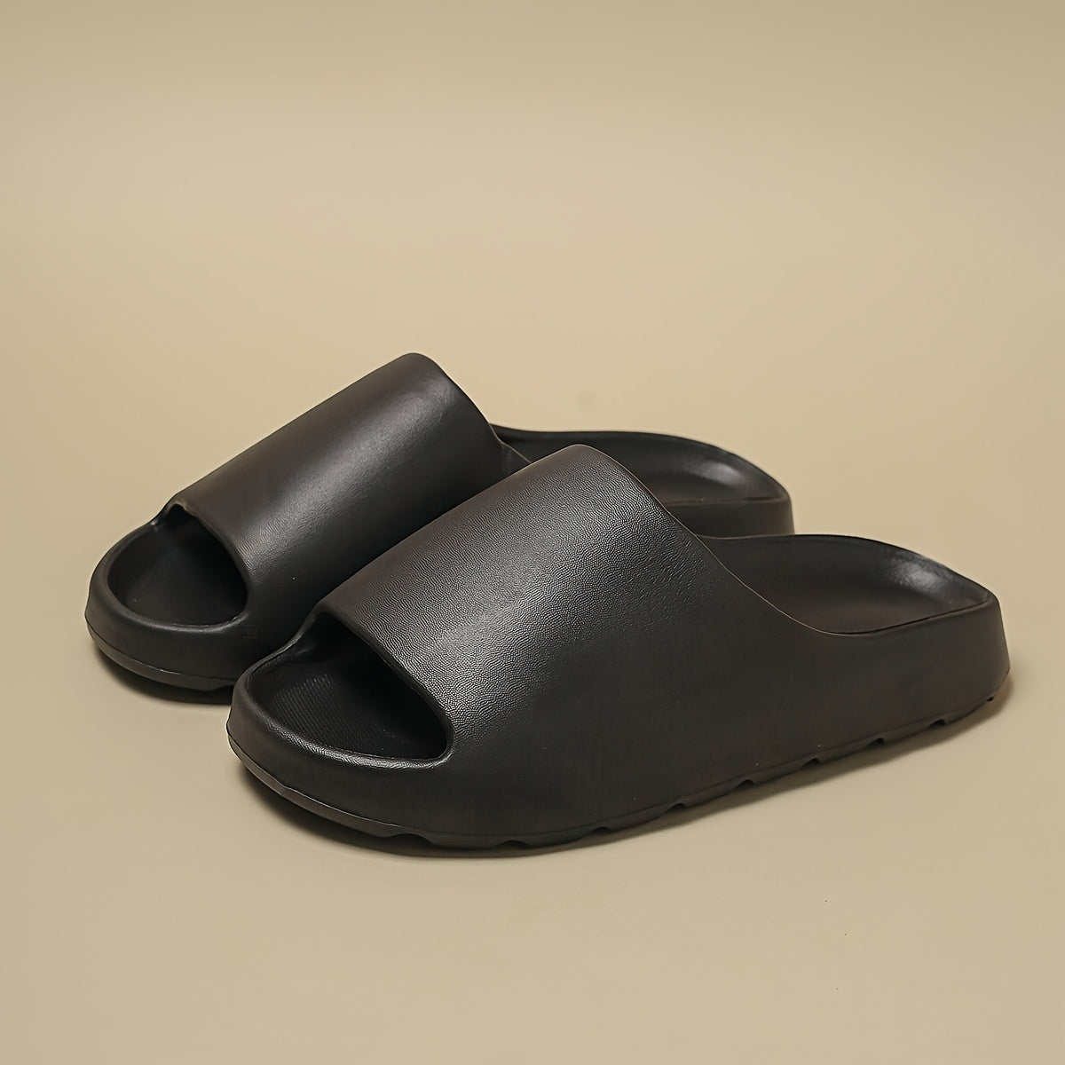 Men's Fashion EVA Slides - Non-Slip, Soft Sole Sandals for Indoor/Outdoor Use