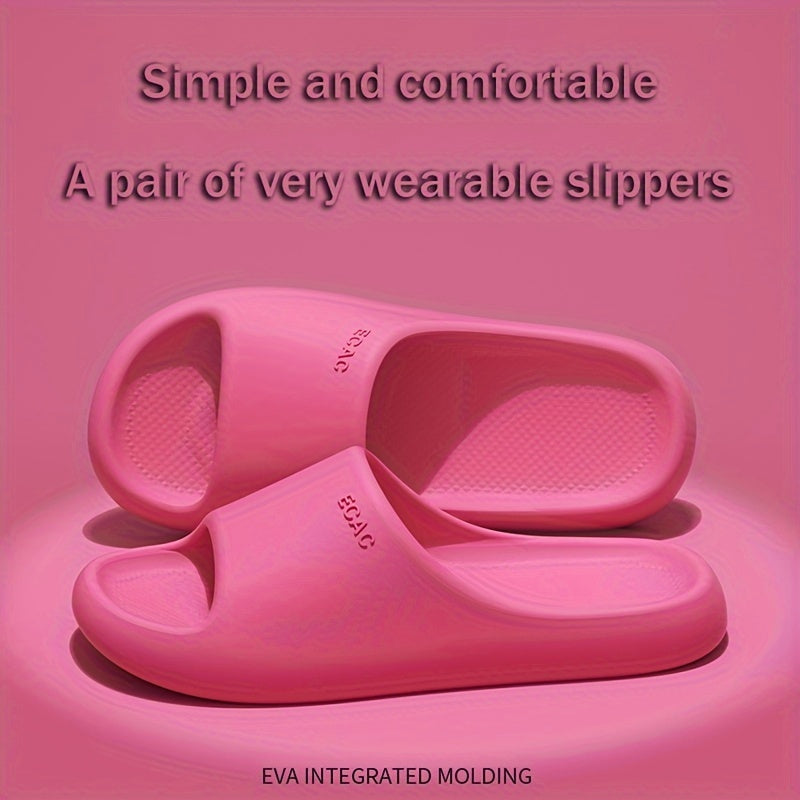 EVA Slides - Comfortable, Non-Slip, Odor-Resistant for Indoor/Outdoor Use - Perfect for Shower & Casual Wear, Thick Sole, Home
