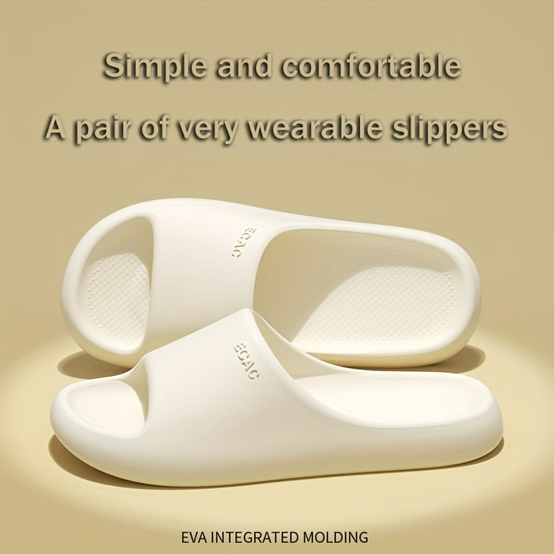 EVA Slides - Comfortable, Non-Slip, Odor-Resistant for Indoor/Outdoor Use - Perfect for Shower & Casual Wear, Thick Sole, Home