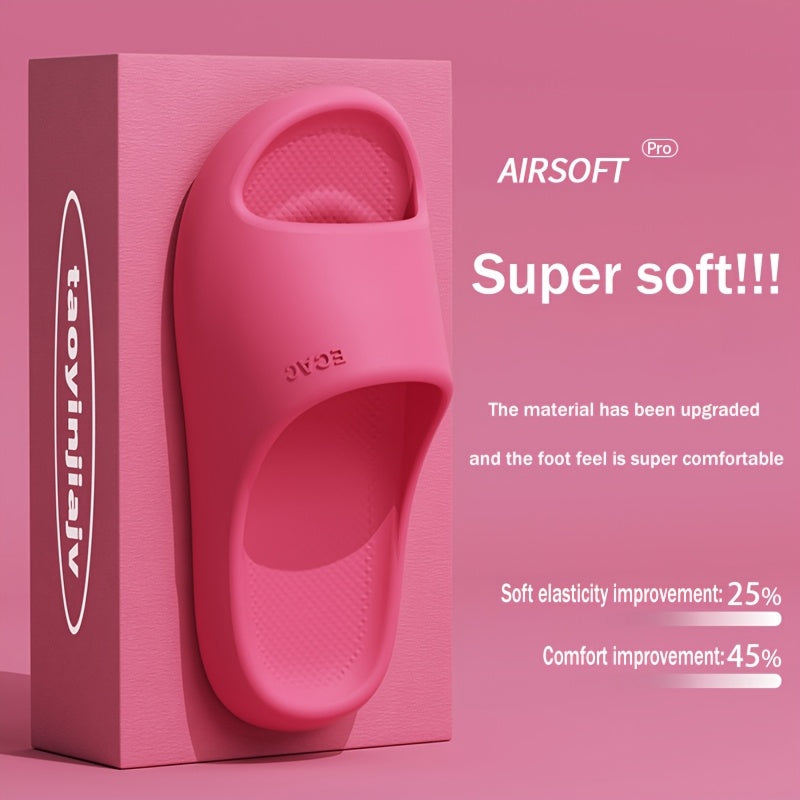 EVA Slides - Comfortable, Non-Slip, Odor-Resistant for Indoor/Outdoor Use - Perfect for Shower & Casual Wear, Thick Sole, Home