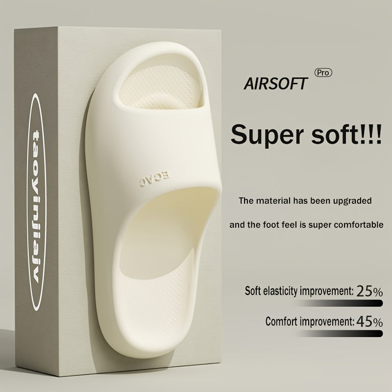 EVA Slides - Comfortable, Non-Slip, Odor-Resistant for Indoor/Outdoor Use - Perfect for Shower & Casual Wear, Thick Sole, Home