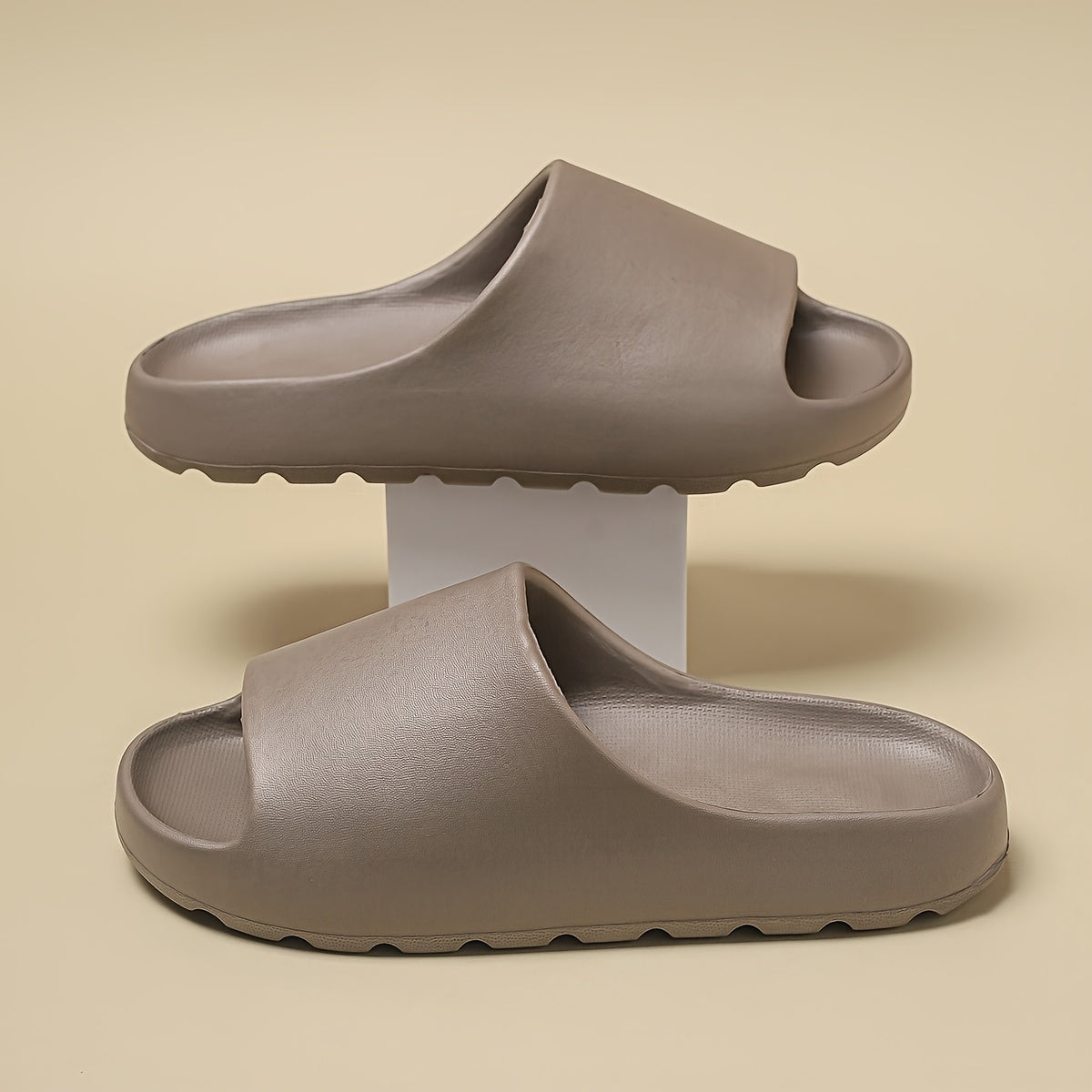 Men's Fashion EVA Slides - Non-Slip, Soft Sole Sandals for Indoor/Outdoor Use