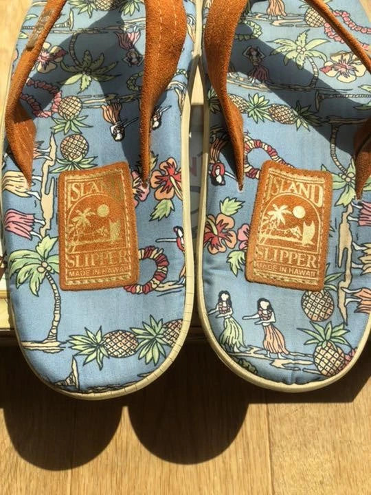 ISLAND SLIPPER x Kinashi Cycle Collaboration Men’s Slippers 27cm Deadstock