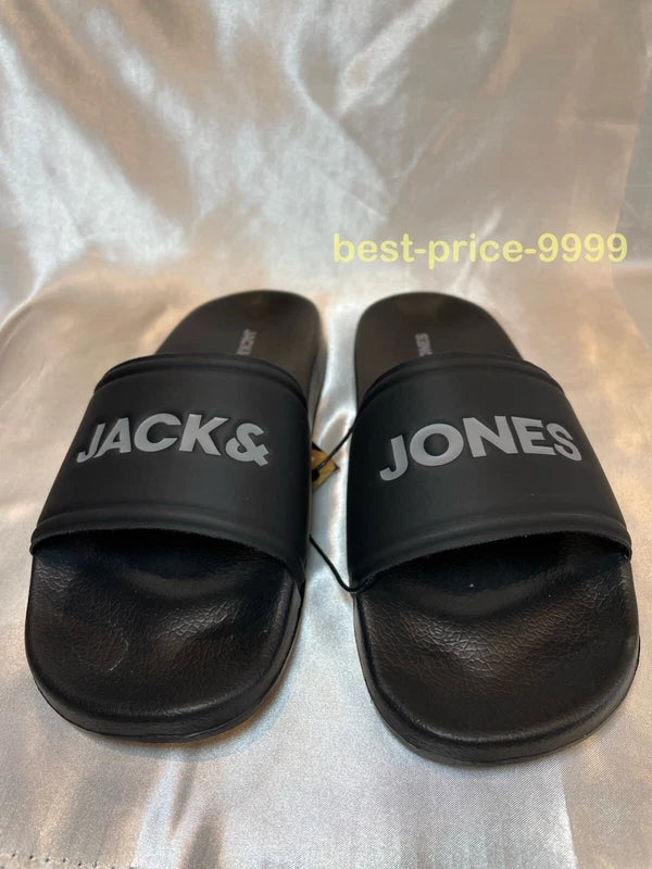 JACK & JONES - SIZE US8 - MEN'S SANDALS POOL BEACH SLIPPERS HOLIDAY - NEW - NOTE
