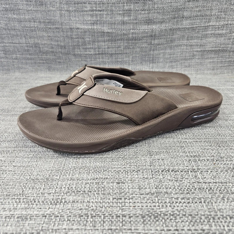 Hurley Brand Men's Flip Flops Size 9 Slippers #HFSO120-210 Sandals