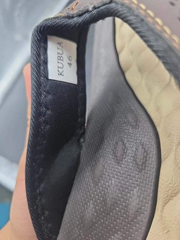 KUBUA Men's Beach Flip-Flops Water Sandals Outdoor Athletic Thong Sandal Slipper