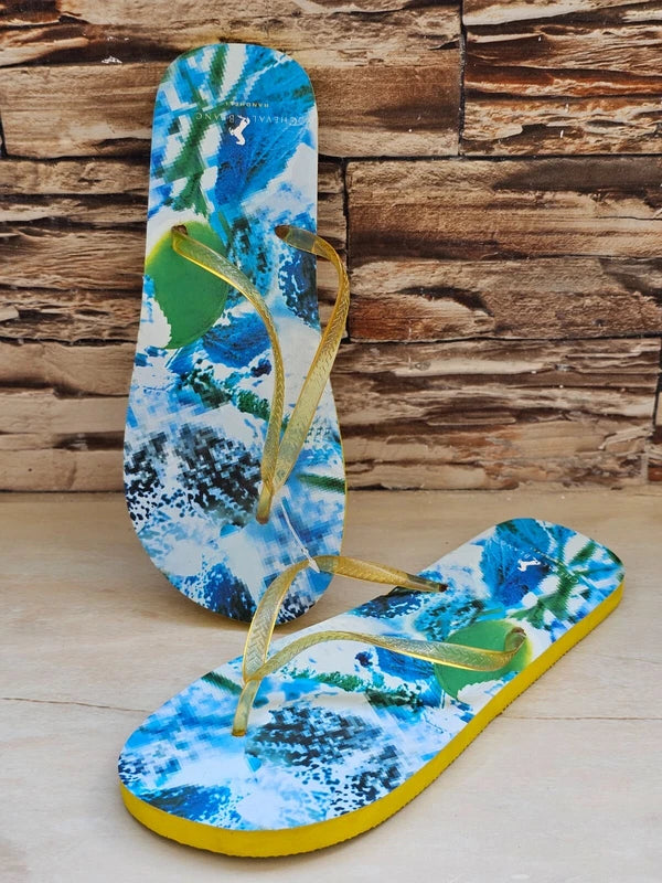 CHEVAL BLANC RANDHELI Flip Flop Men's Blue Slipper Size US 11 Anti-Slip Soles
