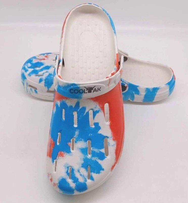CoolYak Garden Clogs Mens Sandals Beach Slippers Swimming Slip Resistant