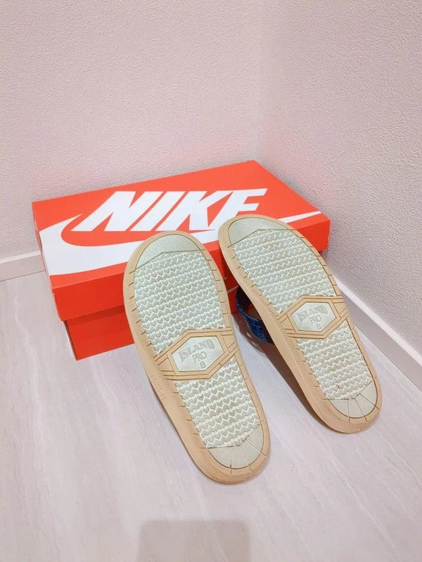 Island Slipper Men's Beach Sandals 26cm Navy Near Mint Unused