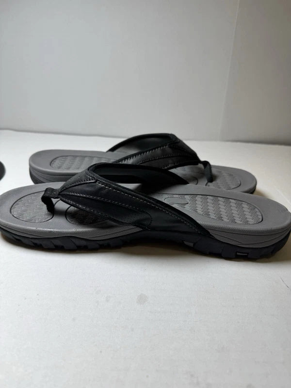 KUBUA Men's Beach Flip-Flops Water Sandals Outdoor Athletic Thong Sandals