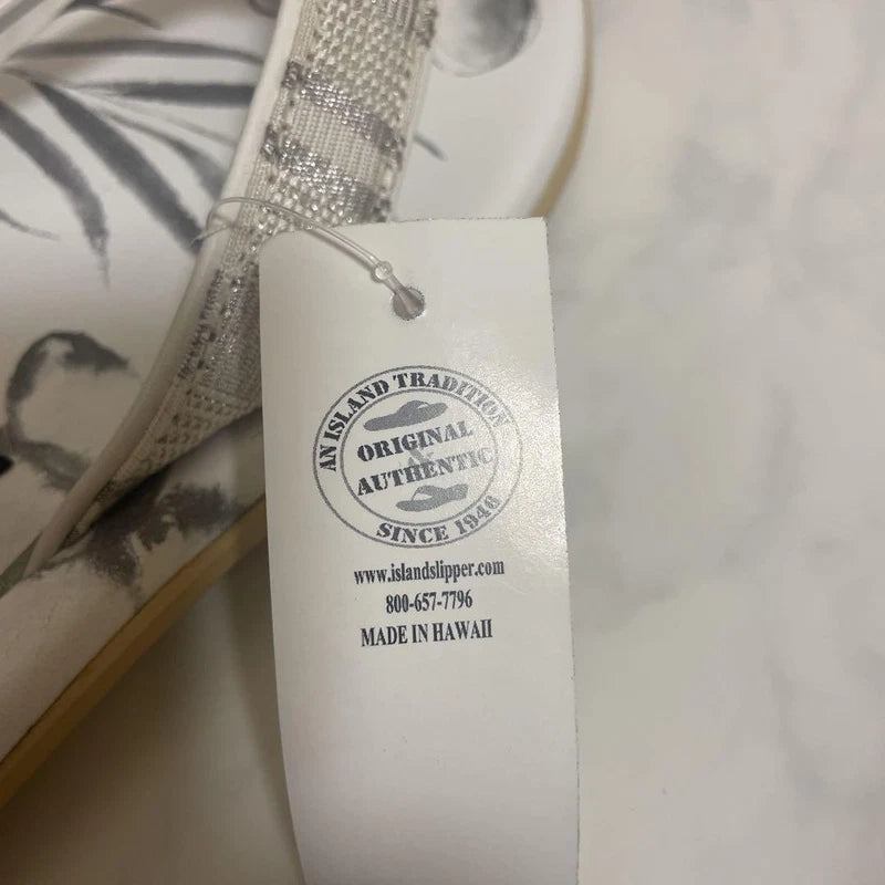 Island Slipper Chiso Collaboration Men's Sandals 28cm Mint Unused Hawaii Made