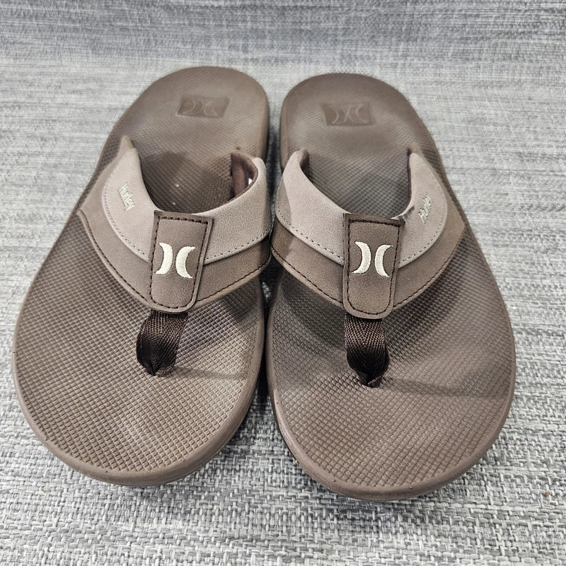 Hurley Brand Men's Flip Flops Size 9 Slippers #HFSO120-210 Sandals