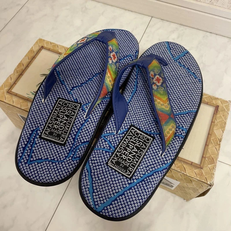 Island Slipper Chiso Collaboration Men's Sandals Blue 27cm Mint Unused Box