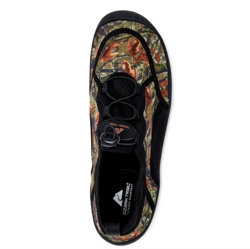 #467 New Camo Ozark Trail Mens Multi Toe Water Sand Shoes Camoflauge 13 14 13/14