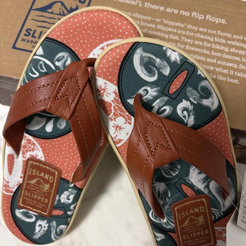 Island Slipper Men’s Hawaii Sandals Size 7 US 8 UK Mint Unused Boxed