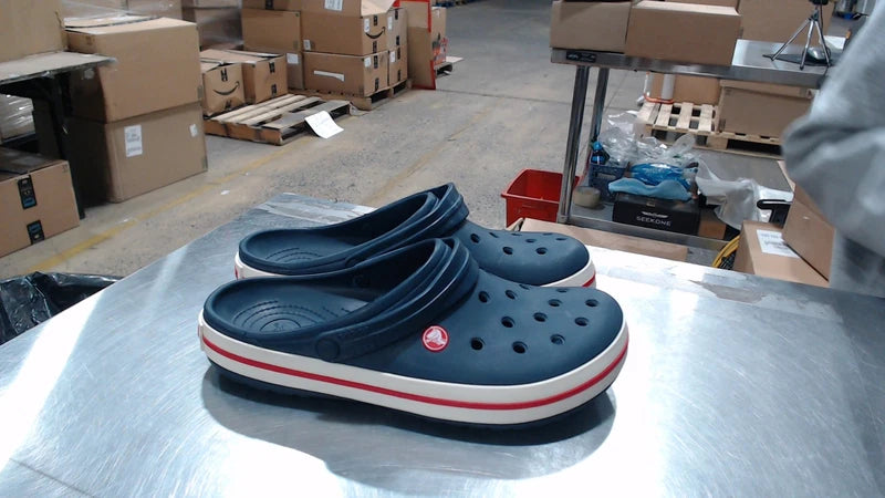 LikeNew_Crocs unisex adult Men's and Women's Crocband Cl_Navy_12 Women/10 Men