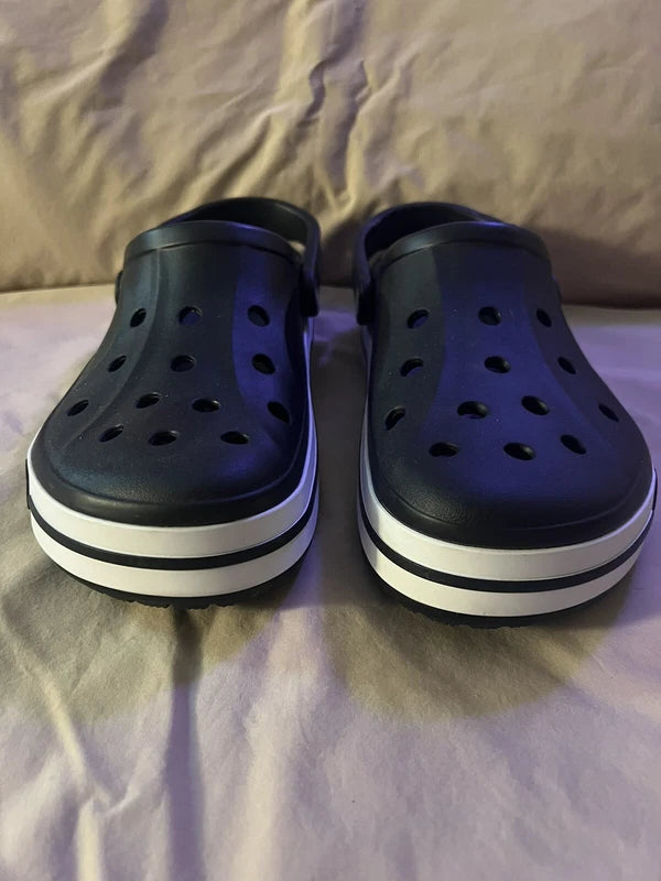 Crocs Bayaband Unisex Clog Mule slippers With White Heel 205089066