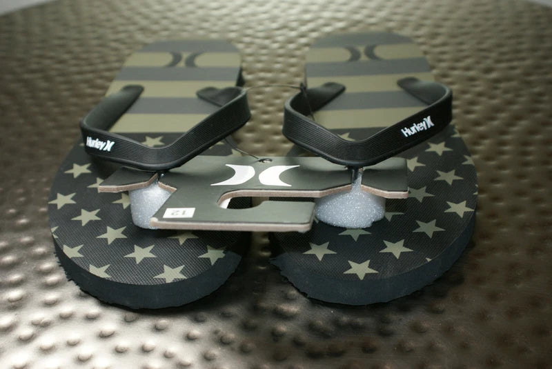 Hurley / American One and Only / Size 12 / Sandal / Flip-Flop / Slippers / olive