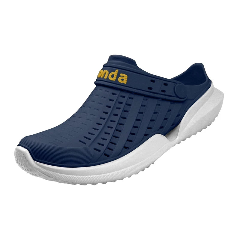 Flow Men's Quick-Dry Garden Clogs - Waterproof Outdoor Beach Sport Slippers