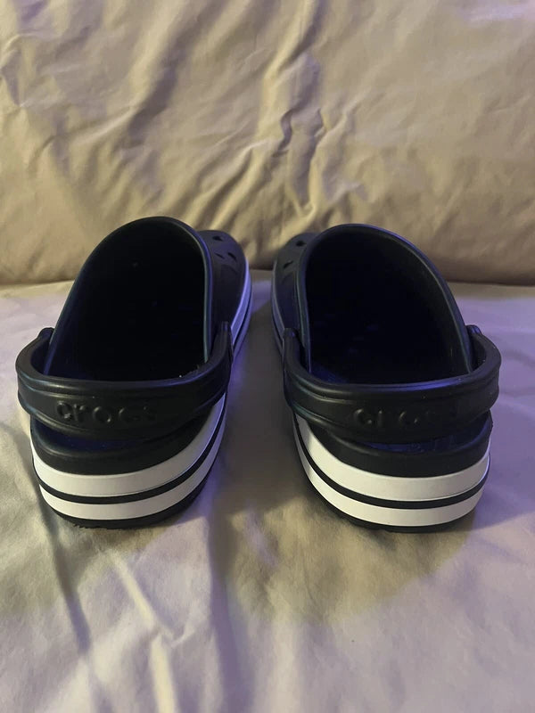 Crocs Bayaband Unisex Clog Mule slippers With White Heel 205089066