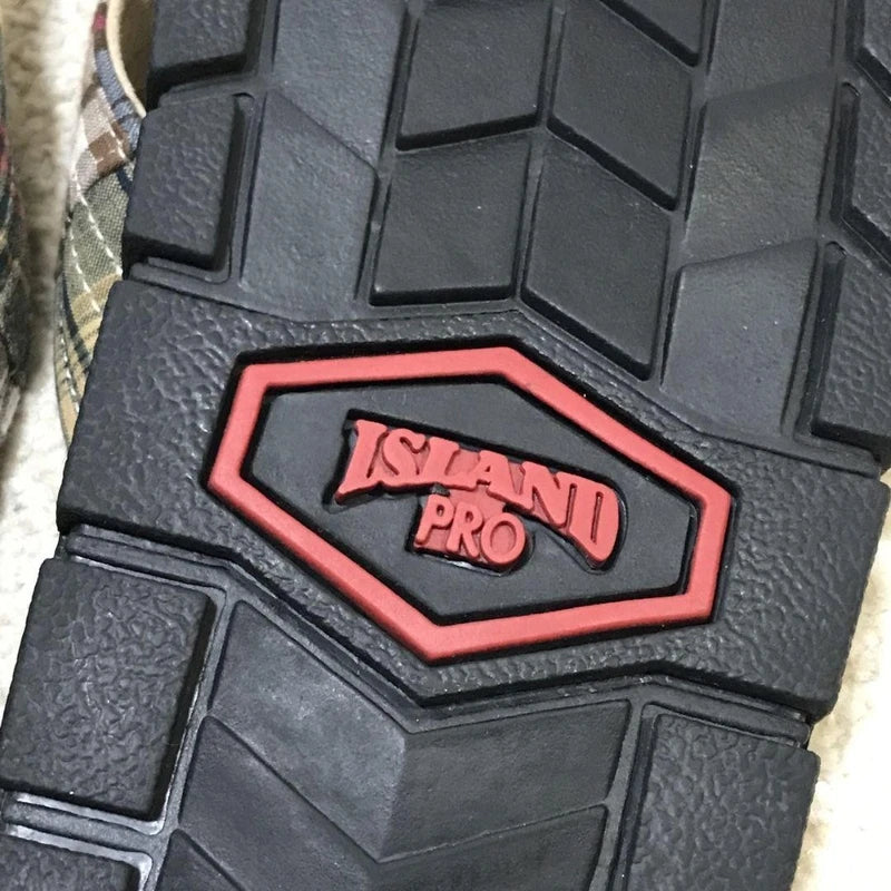 Island Slipper Suede Sandals Men 9 US 27cm Mint Slip-On Shoes