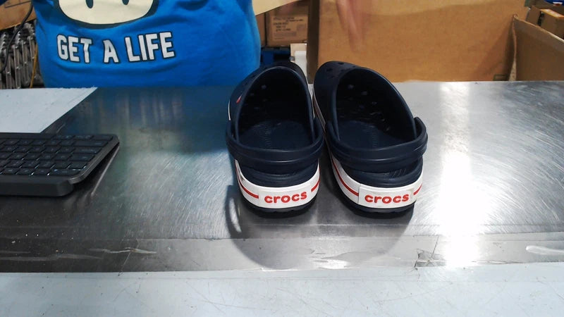 LikeNew_Crocs unisex adult Men's and Women's Crocband Cl_Navy_12 Women/10 Men