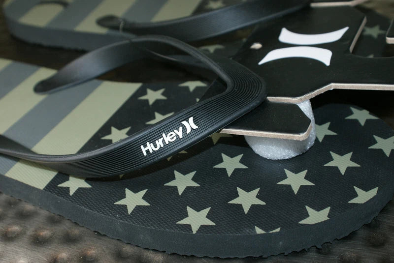 Hurley / American One and Only / Size 12 / Sandal / Flip-Flop / Slippers / olive