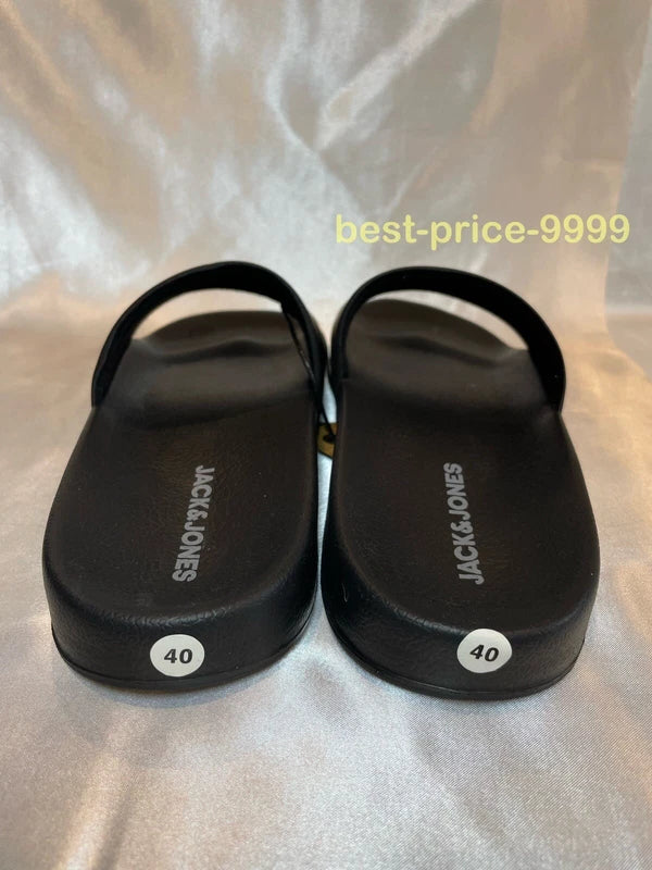 JACK & JONES - SIZE US8 - MEN'S SANDALS POOL BEACH SLIPPERS HOLIDAY - NEW - NOTE