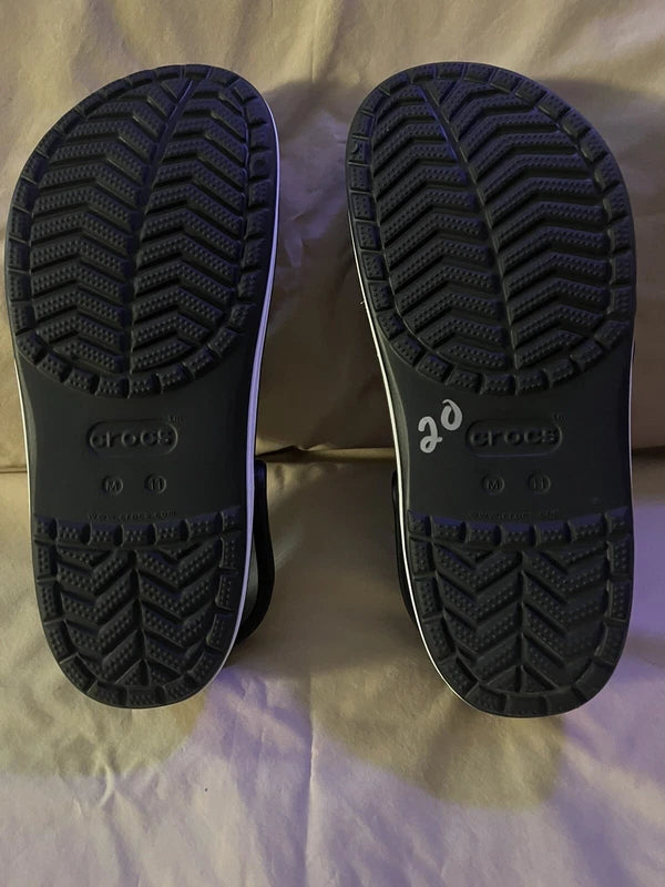 Crocs Bayaband Unisex Clog Mule slippers With White Heel 205089066