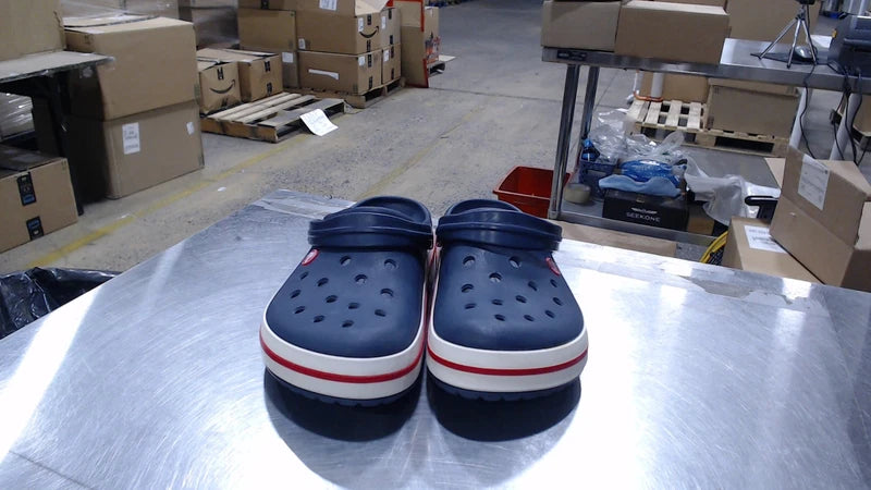LikeNew_Crocs unisex adult Men's and Women's Crocband Cl_Navy_12 Women/10 Men