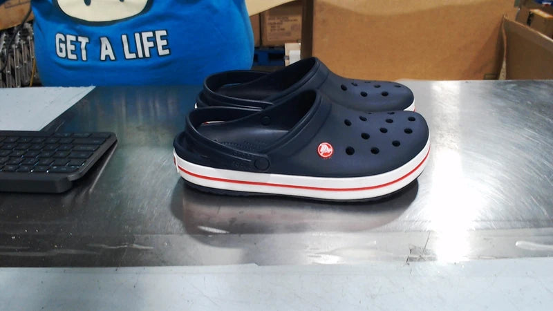 LikeNew_Crocs unisex adult Men's and Women's Crocband Cl_Navy_12 Women/10 Men