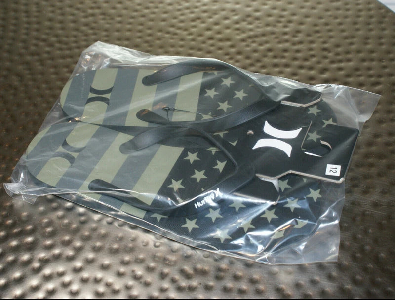 Hurley / American One and Only / Size 12 / Sandal / Flip-Flop / Slippers / olive