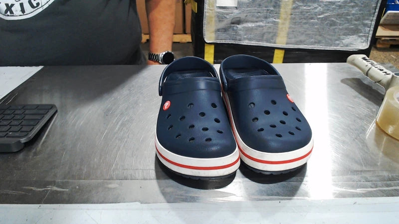 LikeNew_Crocs unisex adult Men's and Women's Crocband Cl_Navy_12 Women/10 Men