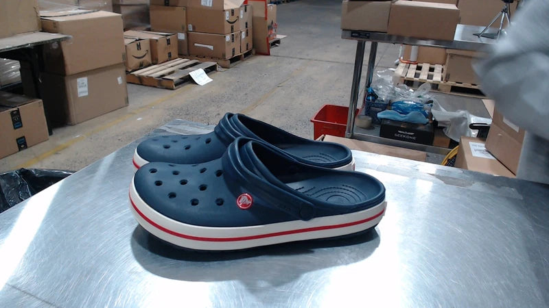 LikeNew_Crocs unisex adult Men's and Women's Crocband Cl_Navy_12 Women/10 Men