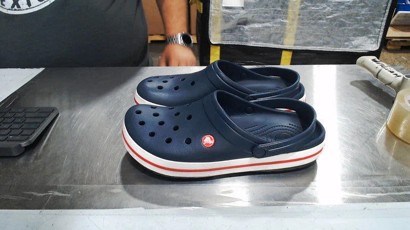 LikeNew_Crocs unisex adult Men's and Women's Crocband Cl_Navy_12 Women/10 Men