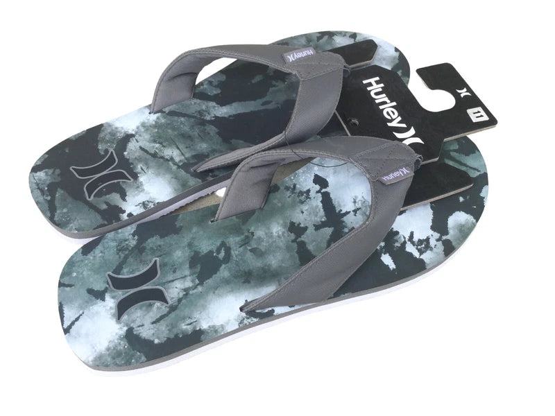 HURLEY Mens Size 11 Flip Flop Slippers Sandal Slide Outdoor Beach Pool 2524_533