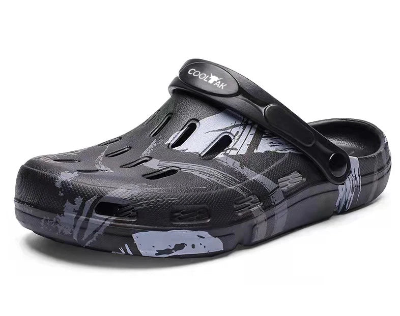 CoolYak Garden Clogs Mens Sandals Beach Slippers Swimming Slip Resistant