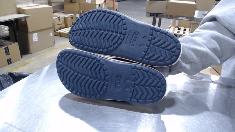 LikeNew_Crocs unisex adult Men's and Women's Crocband Cl_Navy_12 Women/10 Men