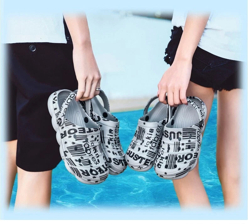 Casual Summer Sandals Swimming Slip Resistant Men And Womens Beach Slippers