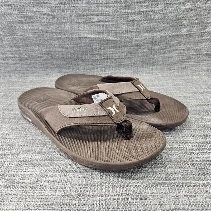 Hurley Brand Men's Flip Flops Size 9 Slippers #HFSO120-210 Sandals
